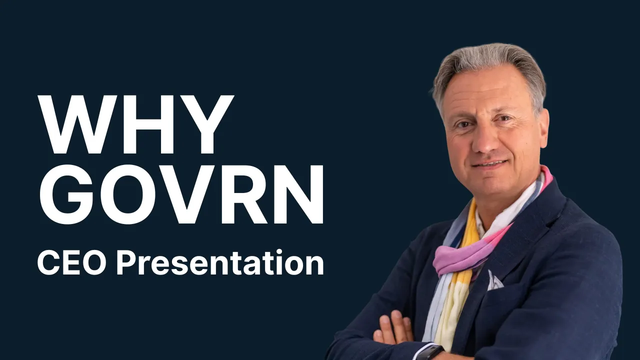 Why We Build Govrn Video Thumbnail
